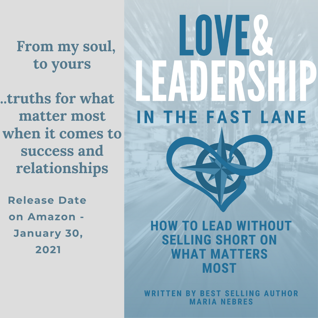 Marias Sneak Peek Read of Intro- Love and Leadership in The Fast Lane (Jan 30th Amazon release)
