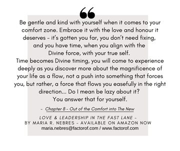 Why Embracing Your Comfort Zone is Important and How to Step Out Without Selling Short on What Matters Most