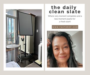 The Daily Clean Slate Practice